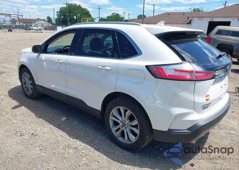 2019 Ford Edge Titanium from USA, damaged, VIN 2FMPK4K94KBB57409